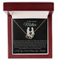 To My Loving Mother Love Your Daughter - Everlasting Love Necklcae