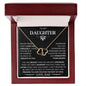 To My Daughter Love Dad- Everlasting Love Necklace