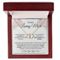 To My Loving Mother Love Son - Everlasting Love Necklace