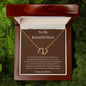 To My Beautiful Mom - Everlasting Love Necklace