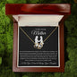 To My Loving Mother Love Your Daughter - Everlasting Love Necklcae