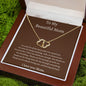 To My Beautiful Mom - Everlasting Love Necklace