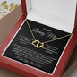 To My Loving Mother Love Son - Everlasting Love Necklace