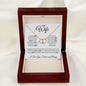 To My Wife - Everlasting Love Necklace