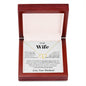 To My Wife - Everlasting Love Necklace