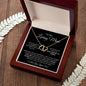 To My Loving Mother Love Son - Everlasting Love Necklace