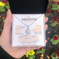 To My Daughter Love Mom - Eternal Hope Necklace