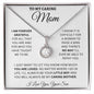 To My Caring Mom Love Your Son - Eternal Hope Necklace