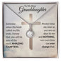 To My Dear Granddaughter - Eternal hope Necklace