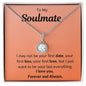 To My Soulmate - Eternal Hope Necklace Necklace