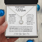 To My Caring Mom Love Your Son - Eternal Hope Necklace