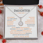 To My Daughter Love Mom - Eternal Hope Necklace
