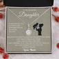 To My Beautiful Daughter Love Mom -Eternal Hope Necklace