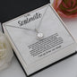 To My Soulmate- Eternal hope necklace