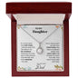 To My Daughter Love Dad - Eternal Hope Necklace