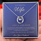 To My Beautiful Wife - Lucky in Love Necklace