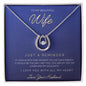 To My Beautiful Wife - Lucky in Love Necklace