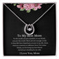 To My Best Mom - Lucky in Love Necklace