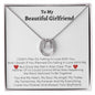 To My Beautiful Girlfriend - Lucky in Love Necklace