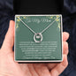 To My Mom Love Son - Lucky in Love Necklace
