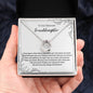 To Our Beloved Granddaughter - Lucky in Love Necklace
