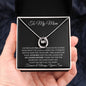 To My Mom Love Son - Lucky In Love Necklace