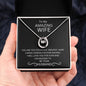 To My Amazing wife - Lucky in Love Necklace