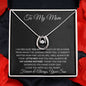 To My Mom Love Son - Lucky In Love Necklace
