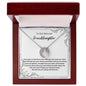 To Our Beloved Granddaughter - Lucky in Love Necklace