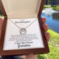 To My Granddaughter Love Grandma - Lucky in Love Necklace