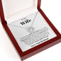 To My Wife - Lucky in Love Necklace