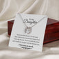 To My Daughter - Lucky in Love Necklace
