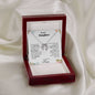 To My Daughter Love Mom - Lucky in Love Necklace