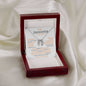 To My Daughter Love Dad- Lucky in Love Necklace