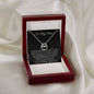 To My Mom Love Son - Lucky In Love Necklace