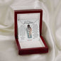 To My Daughter Love Dad- Lucky in Love Necklace