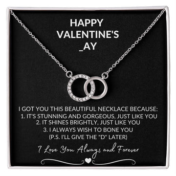 HAPPYVALENTINE'S_AY - PERFECT PAIR NECKLACE