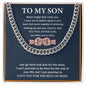 To My Son - Cuban Link Necklace
