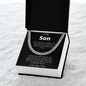 To My Son Love Mom (Cuban Link)