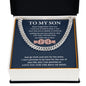 To My Son - Cuban Link Necklace