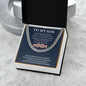 To My Son - Cuban Link Necklace