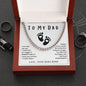 To My Dad- Cuban Link Necklace