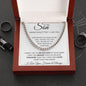 To My Son -Cuban Link Necklace