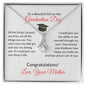 To A Beautiful Girl on Her Graduation Day Love Mother - Alluring Beauty Necklace