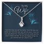 To My Wife - Alluring Beauty Necklace