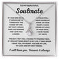 To My Beautiful Soulmate - Alluring Beauty Necklace