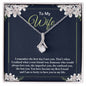 To My Wife - Alluring Beauty Necklace