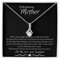 To My Amazing Mother Love Daughter - Alluring Beauty Necklace