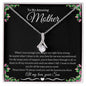 To My Amazing Mother Love Son - Alluring Beauty Necklace