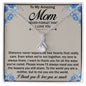 To My Amazing Mom - Alluring Beauty Necklace
